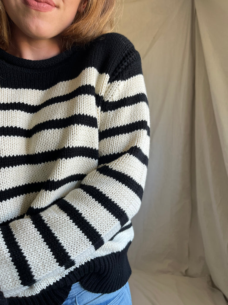 Bandit stripe sweater