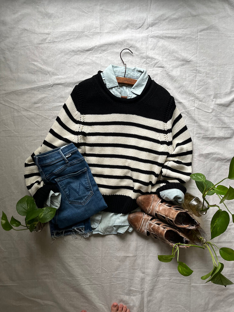 Bandit stripe sweater