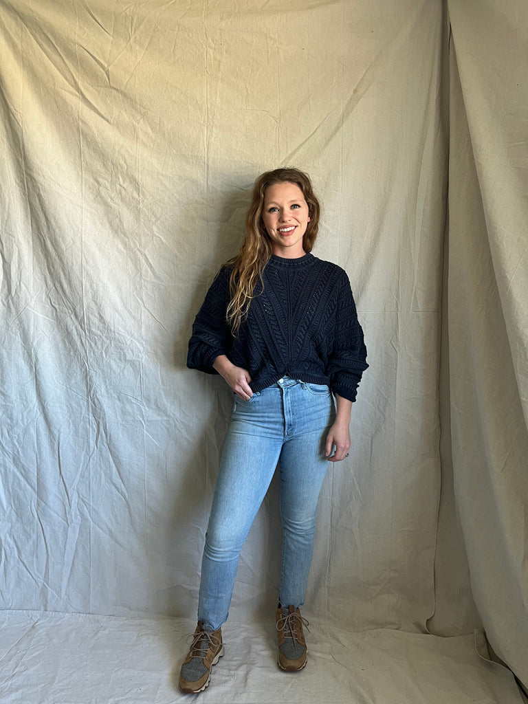 [Normal Brand] Breyer Navy Sweater