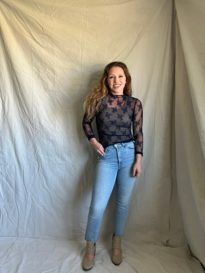 [new color alert] Lady Lux layering top [navy]