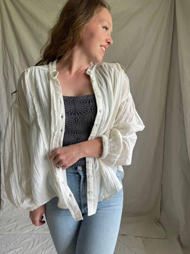 Free People Valley Button Up