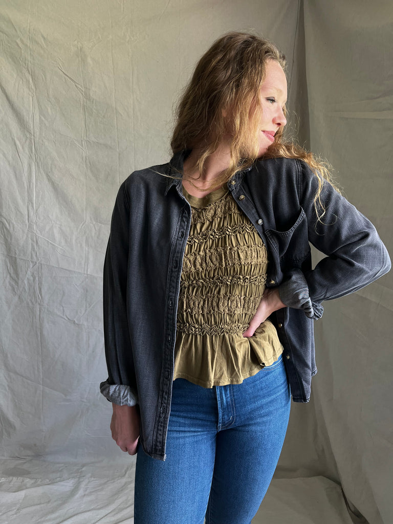 Nellie ruched top
