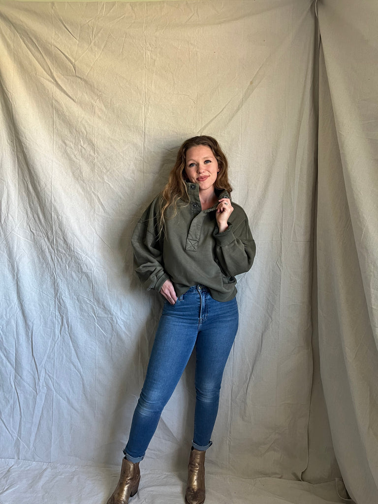 Free People Hayes sweatshirt