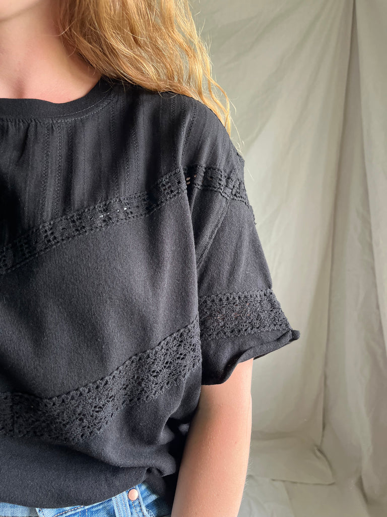 Free People Dorothy top [black]