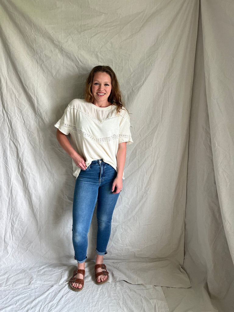 Free People Dorothy top [cream]