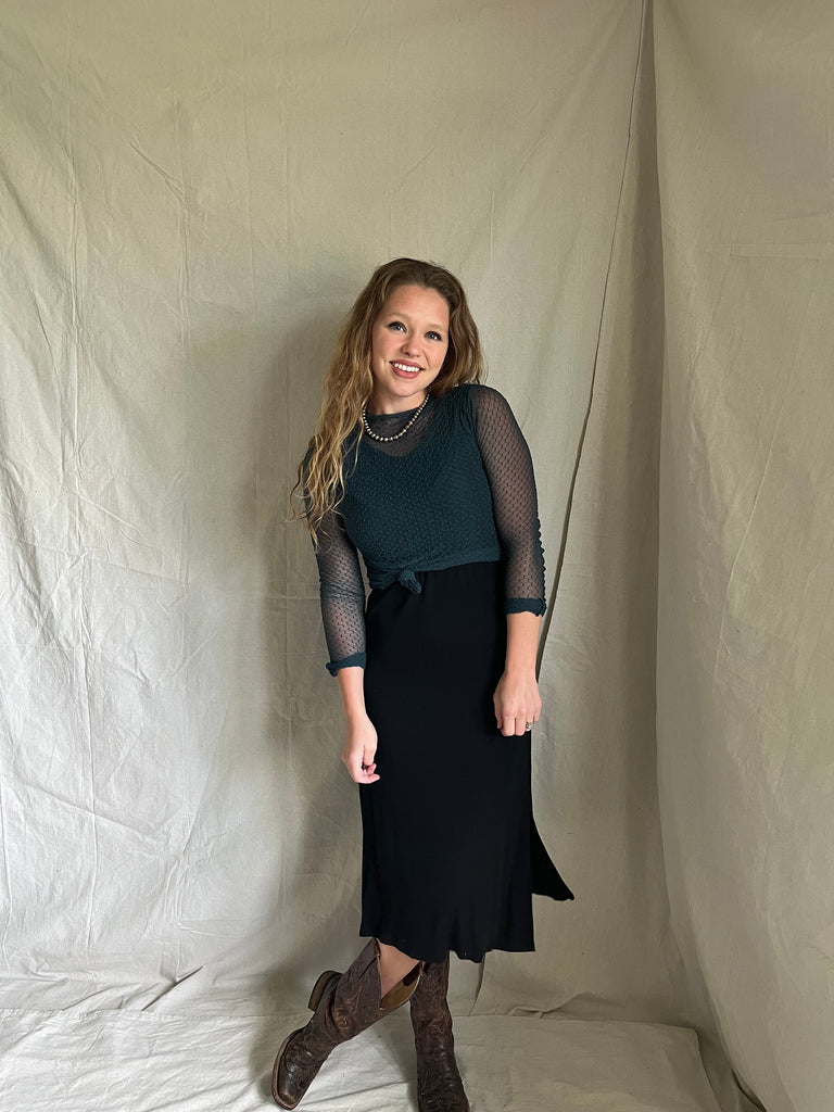 Free people Kit sheer top