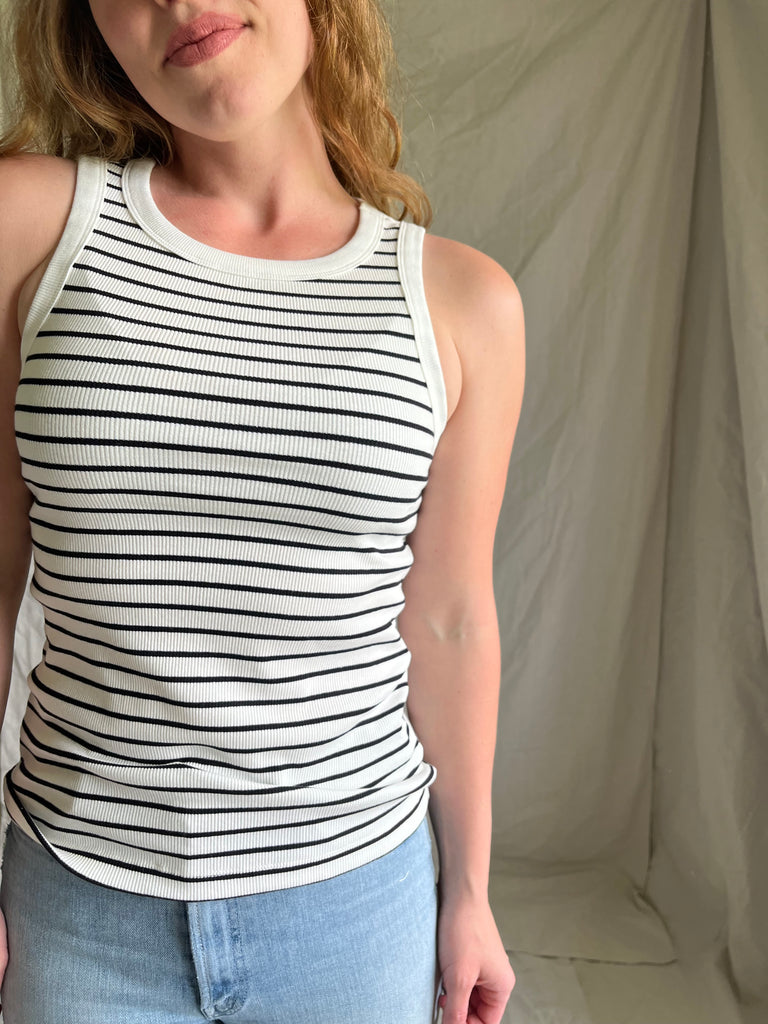 Blayke stripe tank