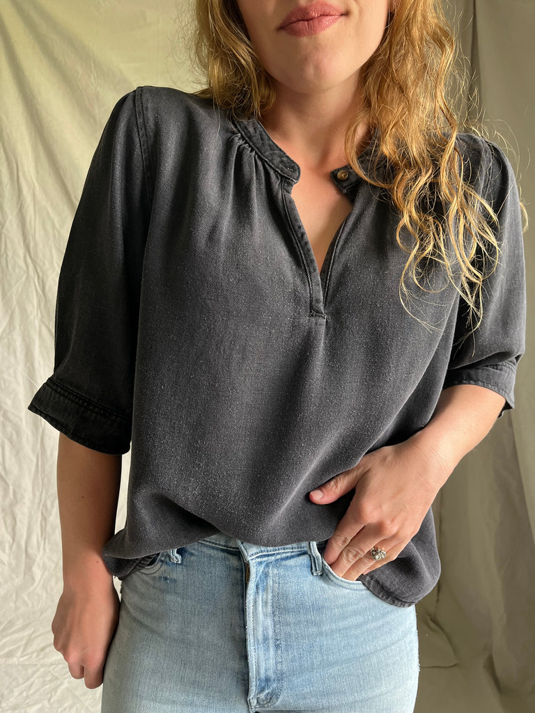 Lawson denim blouse