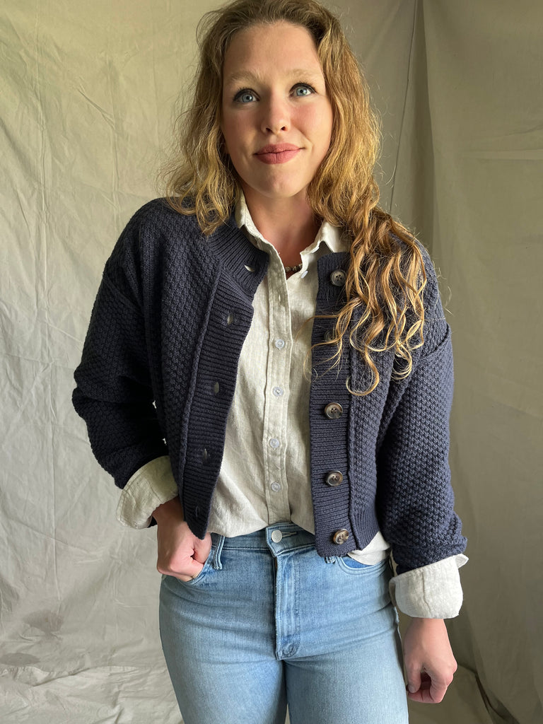 Free People Atlas Cardigan [navy]