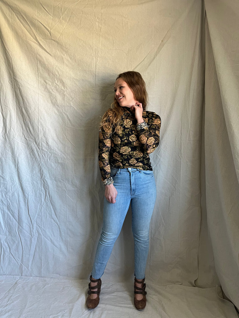 Brielle Garden Rose Top