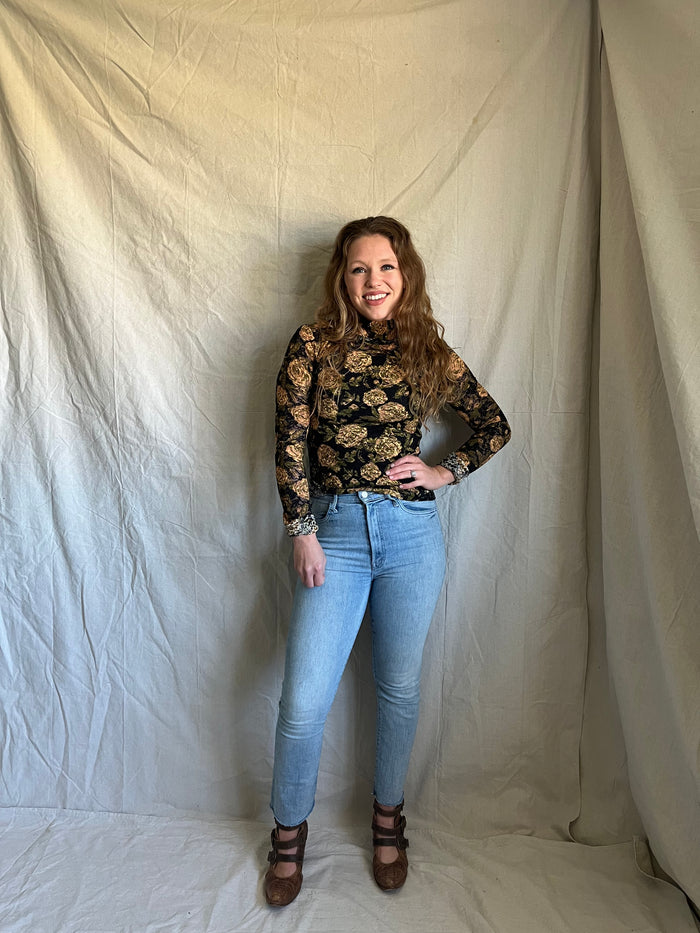 Brielle Garden Rose Top
