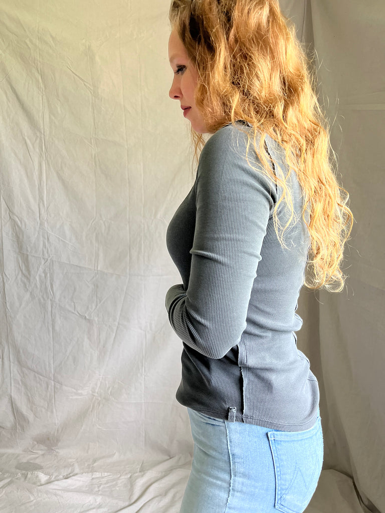 Free People Aggie Henley [charcoal]