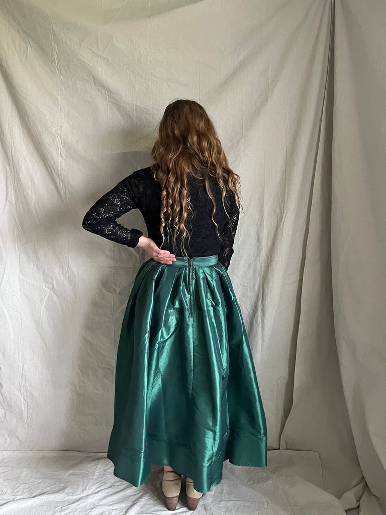 Free People Noelle Skirt [emerald green]