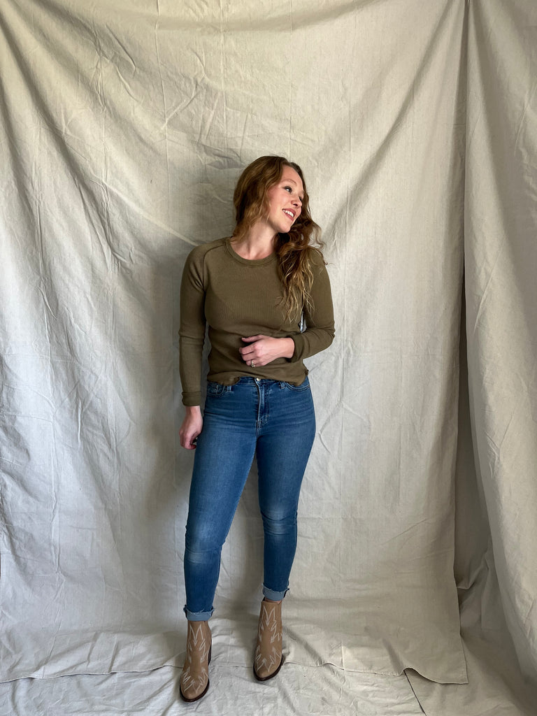 Free People Ryder Thermal [olive]