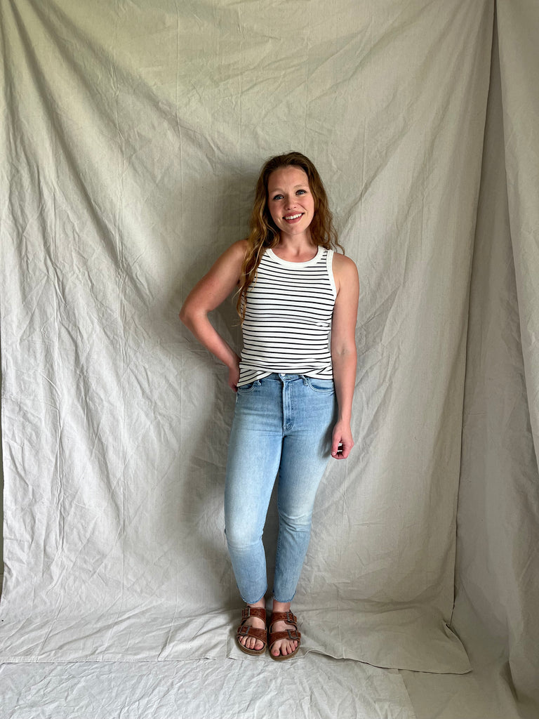 Blayke stripe tank