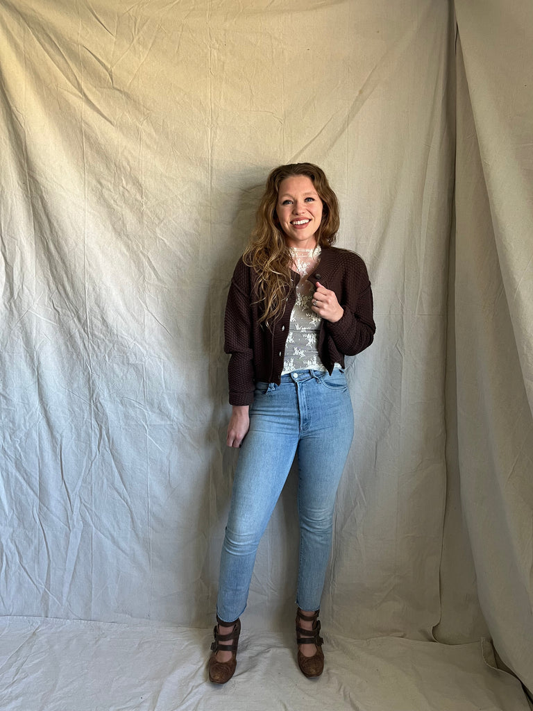 [restocked] Lady Lux layering top [cream]