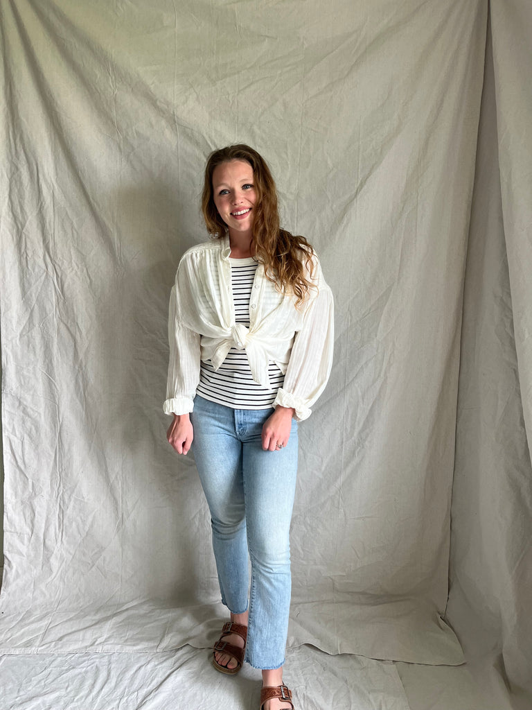 Free People Valley Button Up