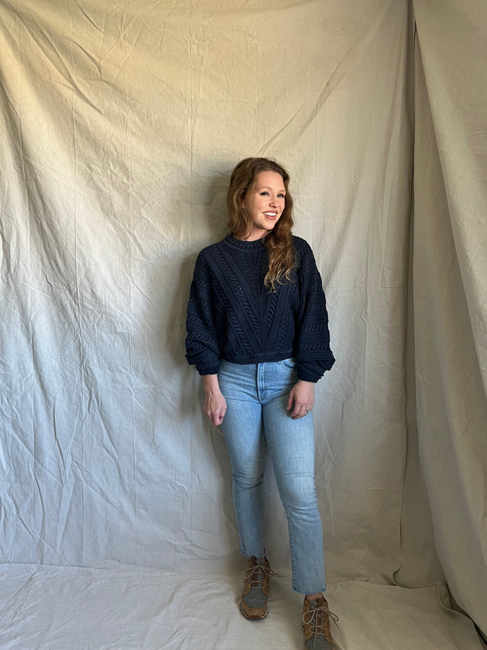 [Normal Brand] Breyer Navy Sweater