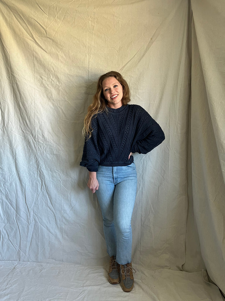[Normal Brand] Breyer Navy Sweater