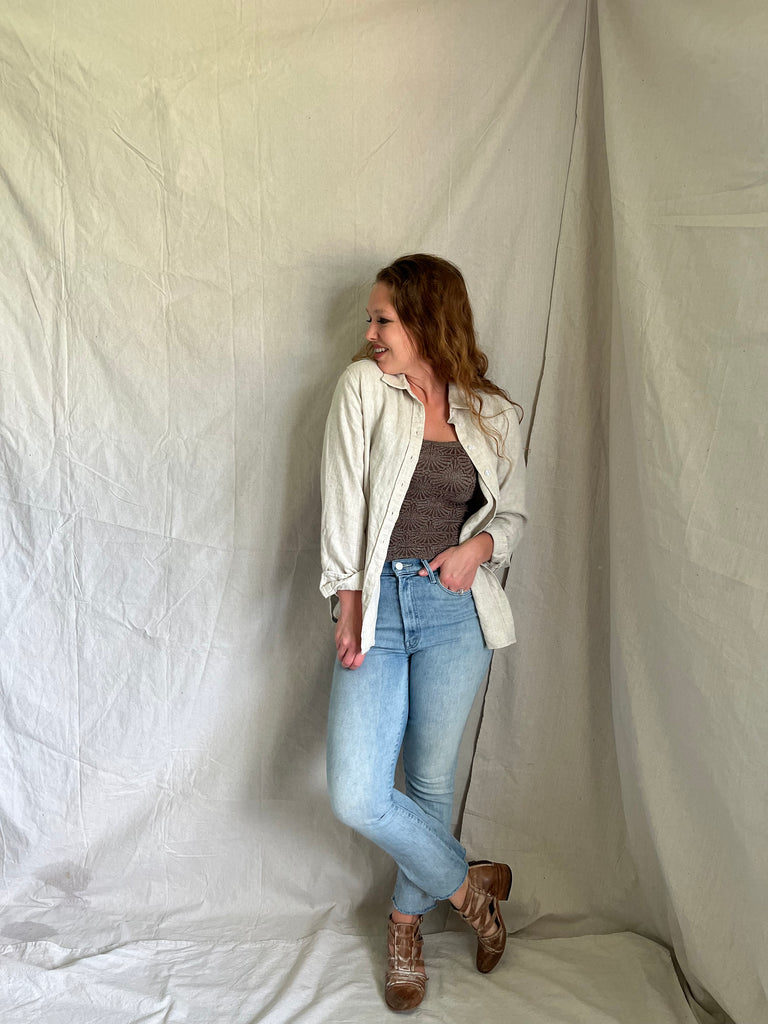 Sienna Linen Oxford