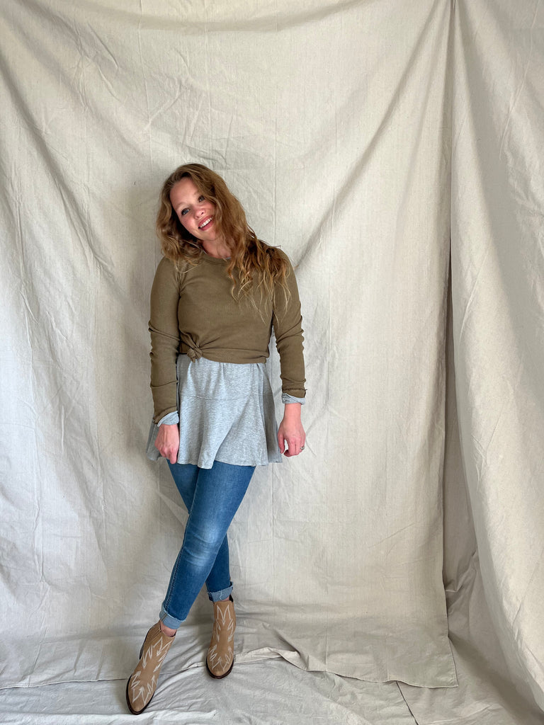 Free People Ryder Thermal [olive]