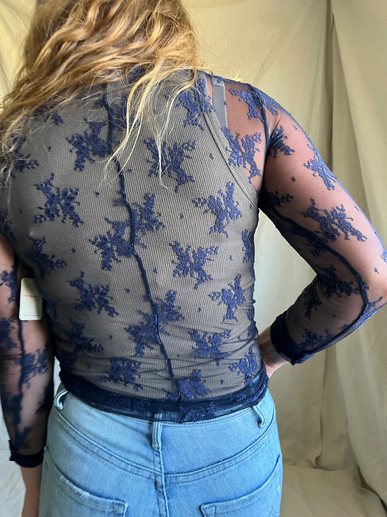 [new color alert] Lady Lux layering top [navy]