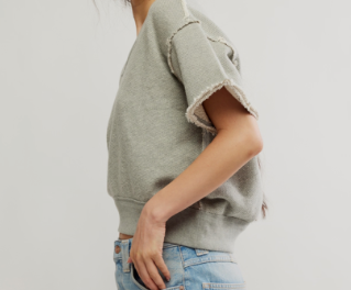 Free People Vance sweatshirt tee