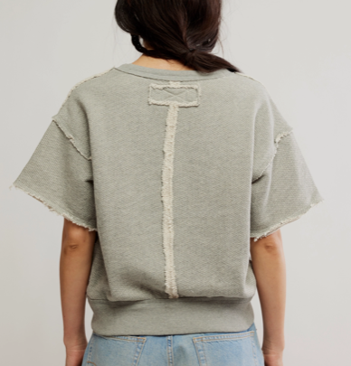 Free People Vance sweatshirt tee