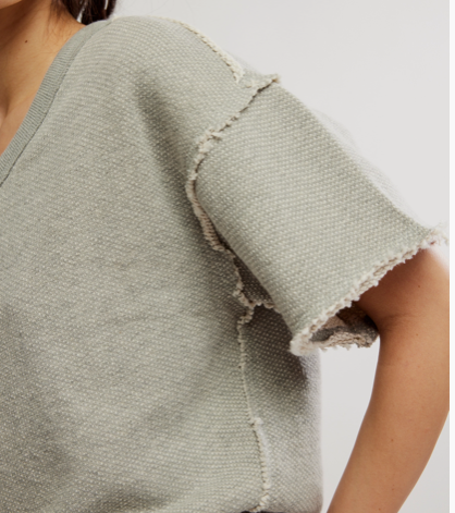 Free People Vance sweatshirt tee