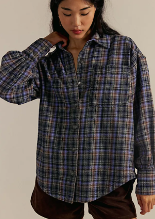 Free People Ashley Plaid