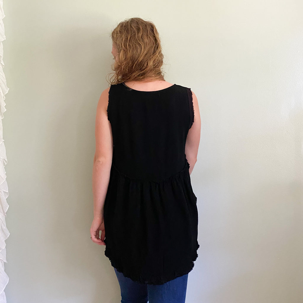 [Restocked] Indy II Effortless tank black [available in curvy sizes]