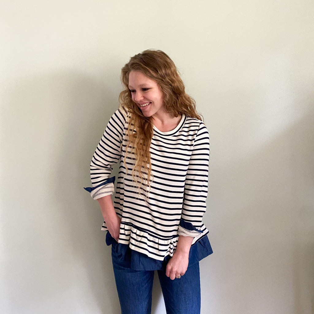Walter striped blouse