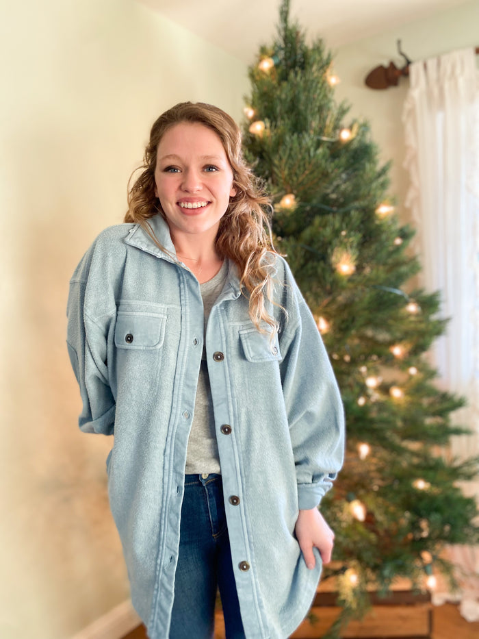 Free People Ruby Jacket [light sky]