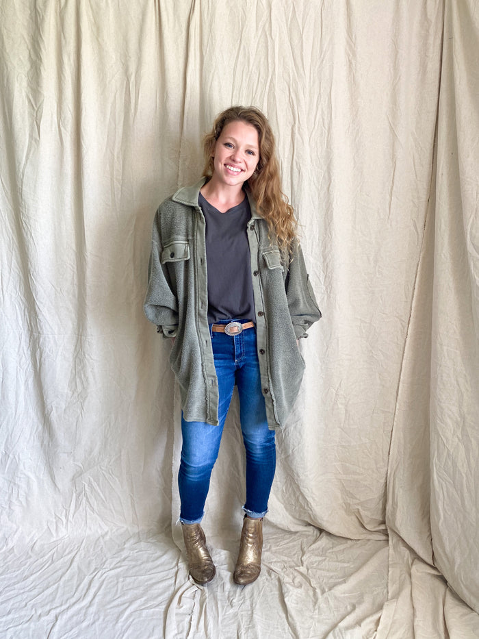 Free People Ruby Jacket [olive]